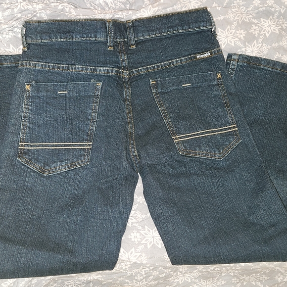 Wrangler Dark Indigo Advanced Comfort Jeans - Picture 3 of 3